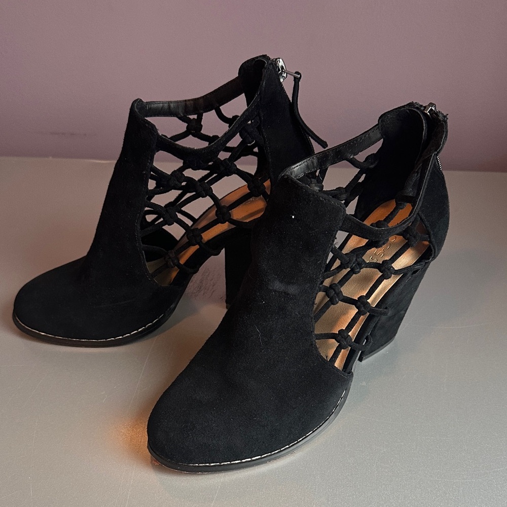 Joe’s Black Suede Booties - Size 7